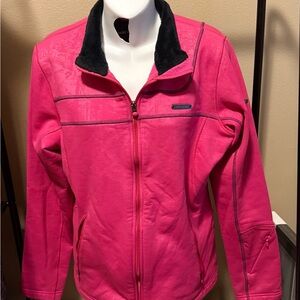 Under Armour Women's Pink Ski Jacket Large Excellent Condition